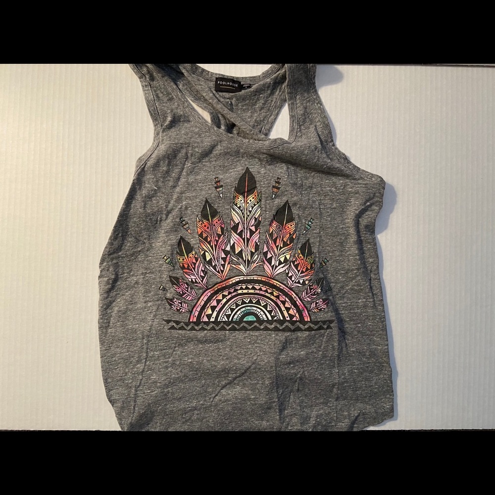 Graphic Tank Top Size Large